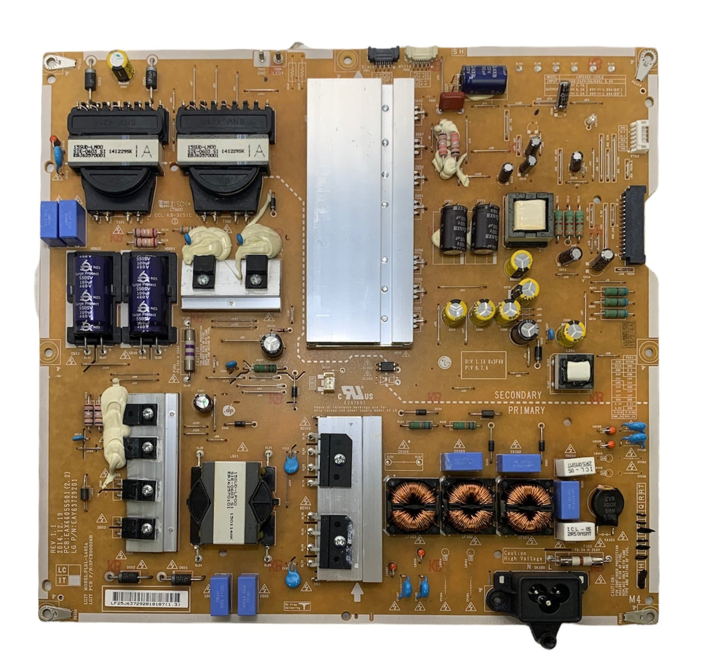 LG EAY63729201 Power Supply LED Board