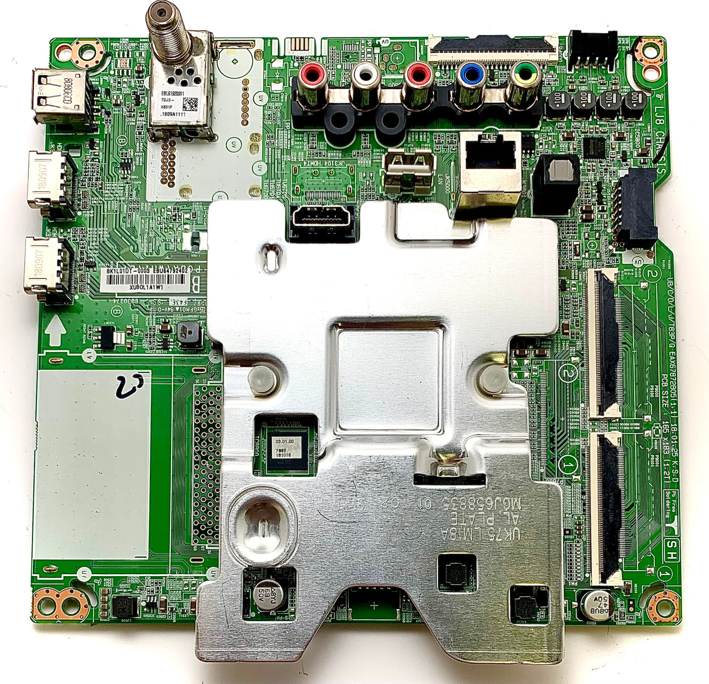 LG EBU64792402 EBU64792401 Main Board for 49UK6200PUA.BUSTLJM