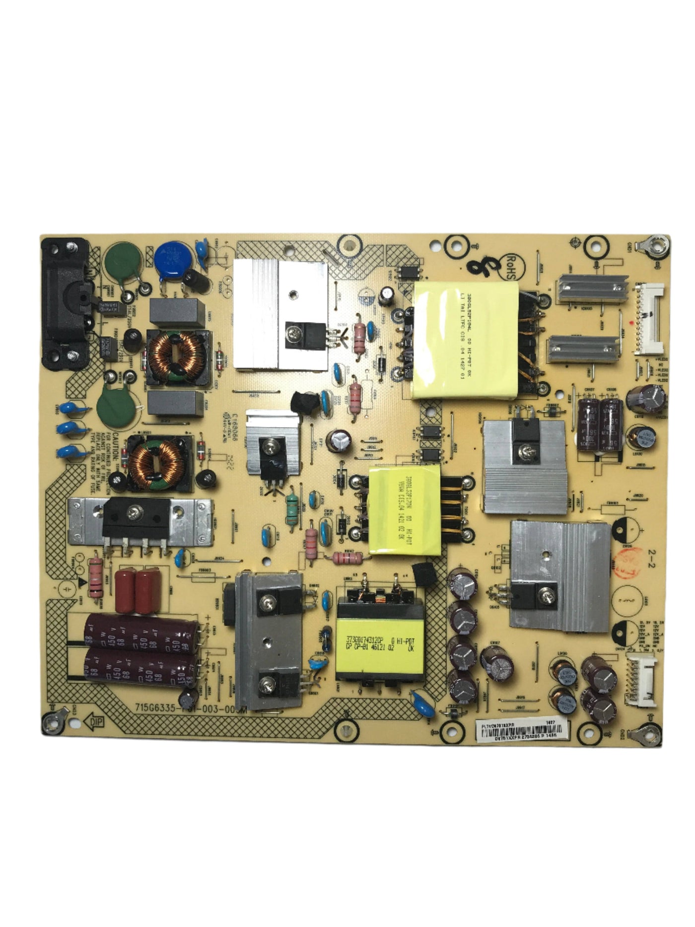 Sharp PLTVDV751XXPR Power Supply LED Board for LC-50LB261U