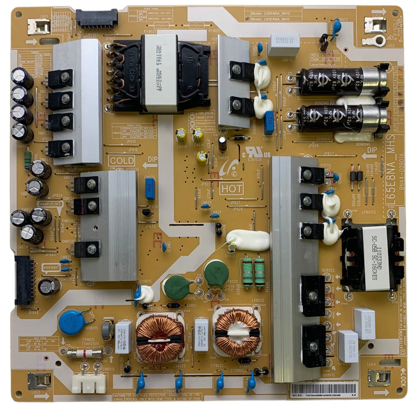 Samsung BN44-00901A Power Supply LED Board