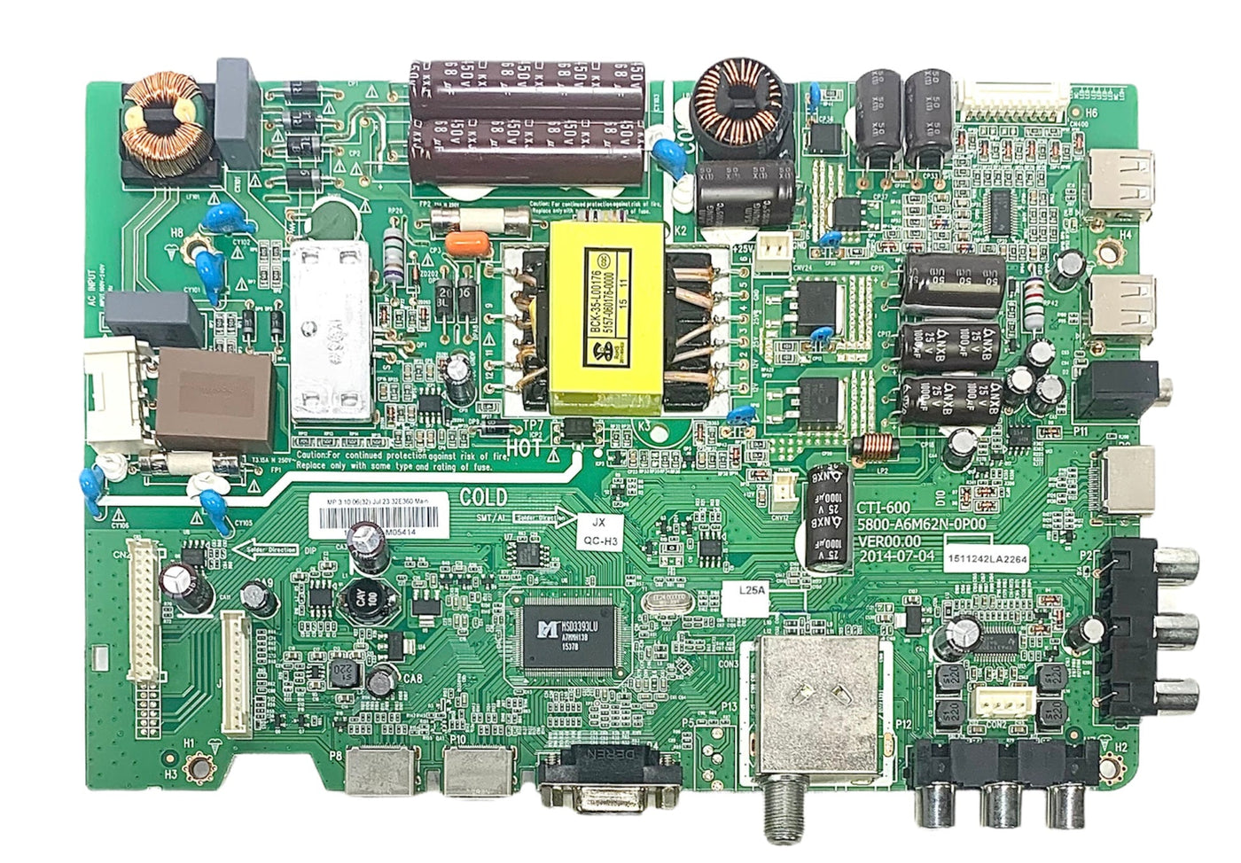 LG COV32805501 Main Board Power Supply for 32LB520B-UA 32LF500B-UA