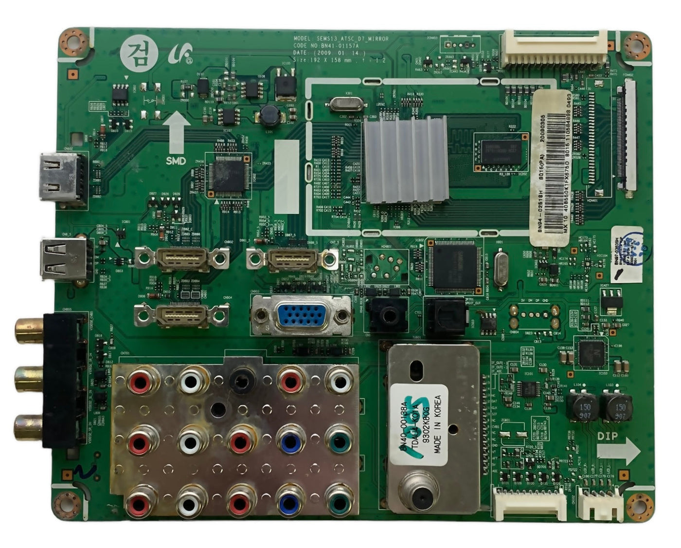 Samsung BN94-02518H (BN41-01157A) Main Board for LN40B550K1FXZA