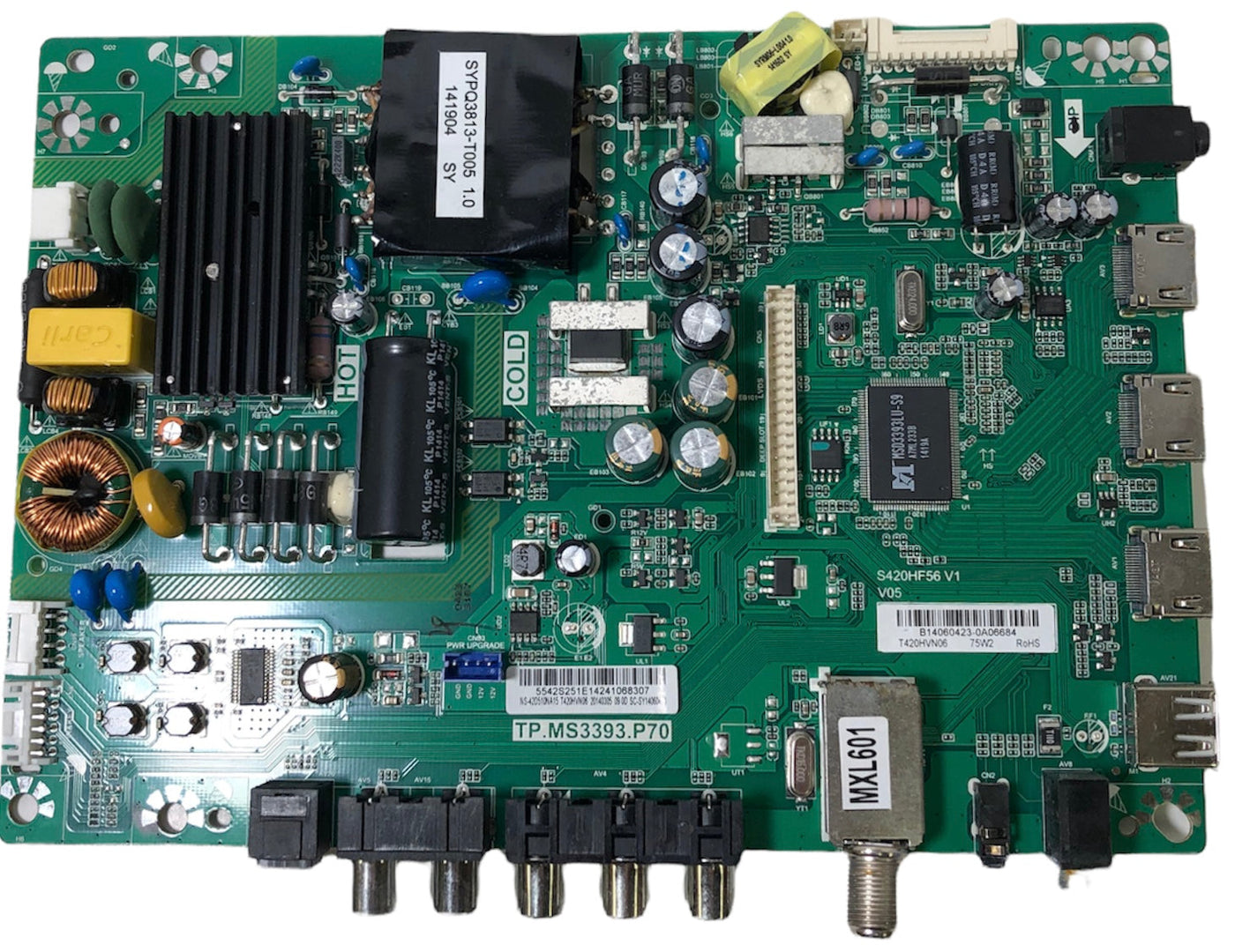 Insignia 55.42S25.1E1 Main Board Power Supply for NS-42D510NA15