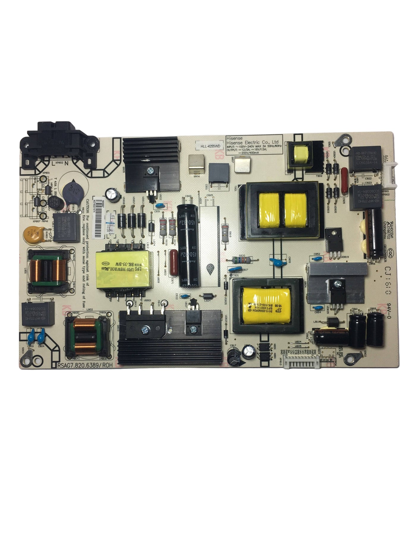 Sharp 193507 Power Supply LED Board
