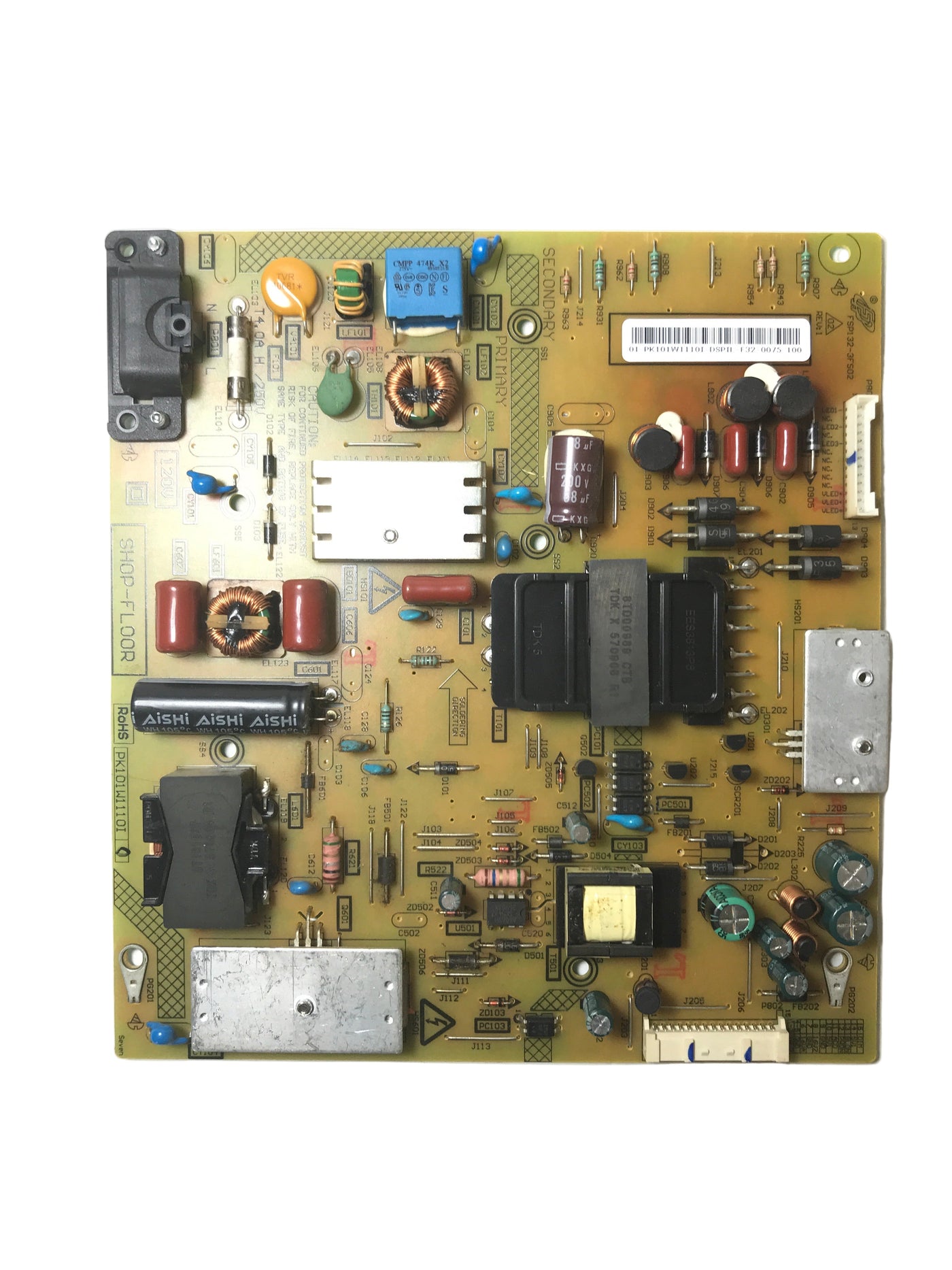 Toshiba PK101W1110I Power Supply LED Board