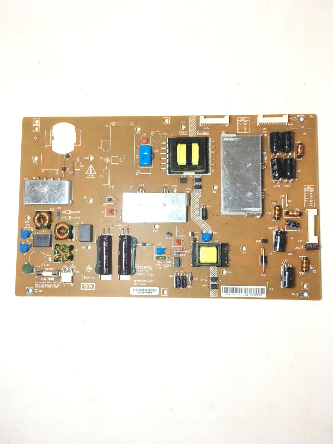 Toshiba 75031307 PK101V3120I (9MC133R00FA3V2LF) Power Supply Unit
