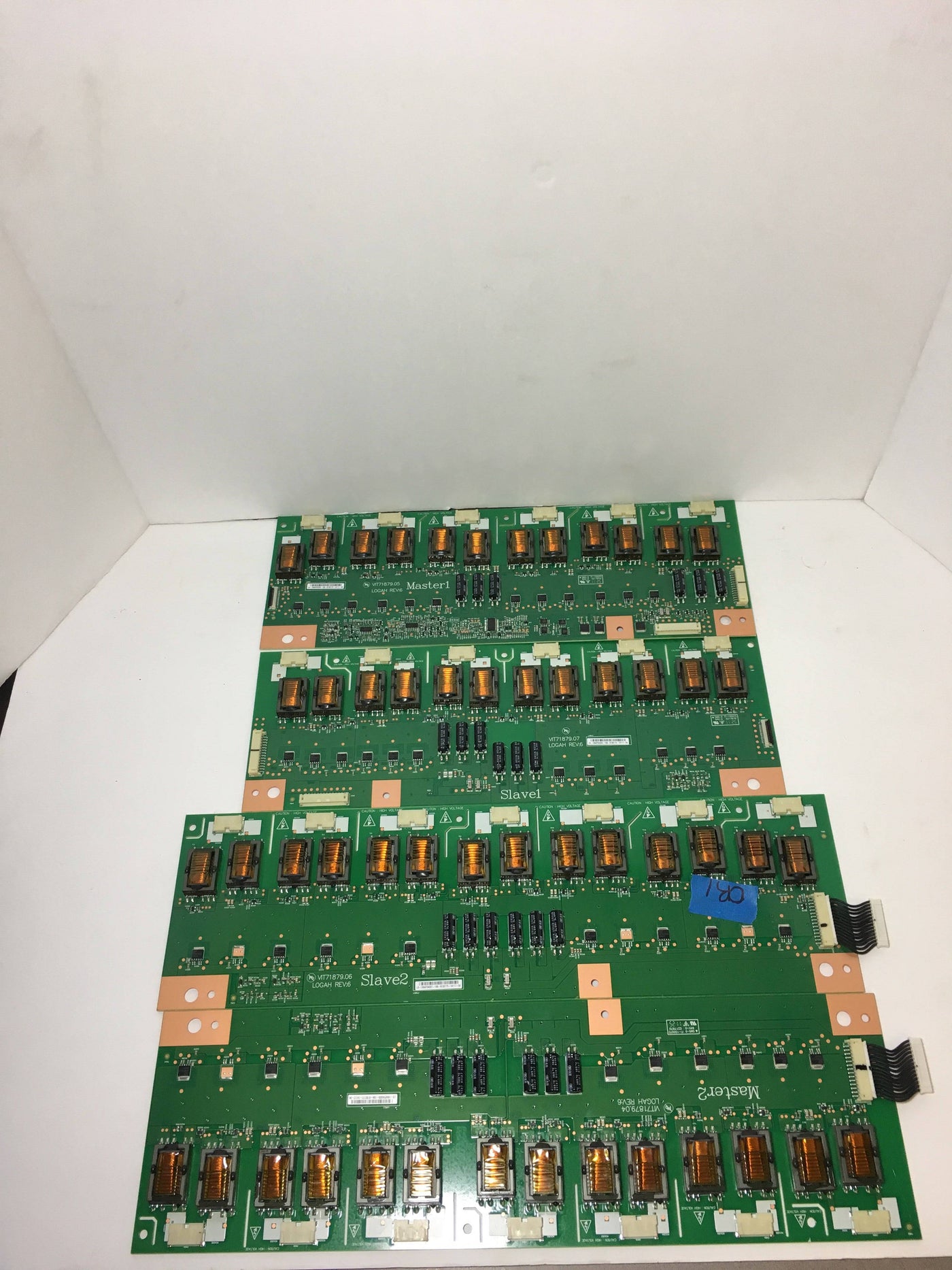 Toshiba VIT71879 Backlight Inverter Kit Rev:6 with connectors for 65HT2U