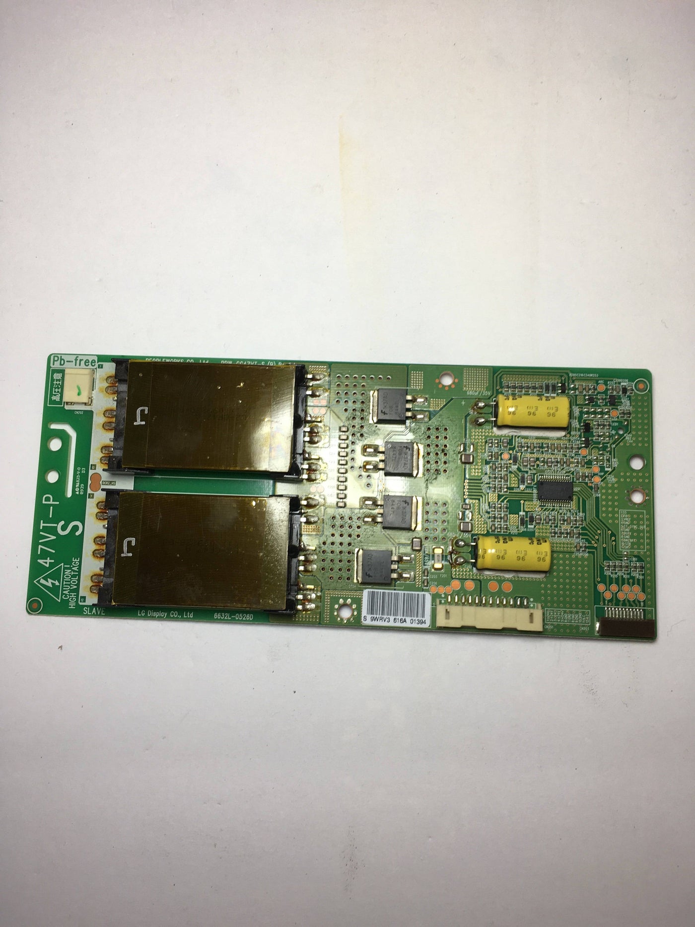 LG 6632L-0526D (PPW-CC47VT-S) Slave Backlight Inverter