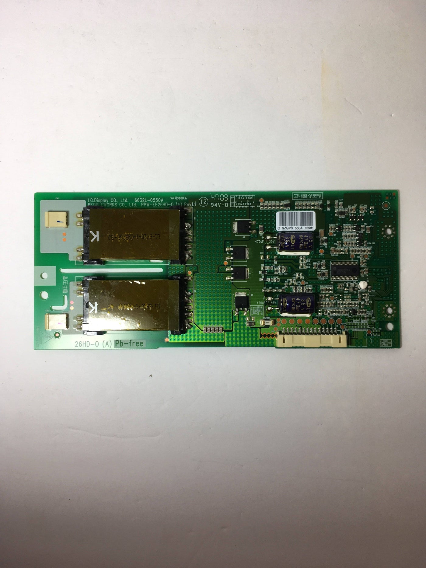 LG Sanyo 6632L-0550A (PPW-EE26HD-0) Backlight Inverter