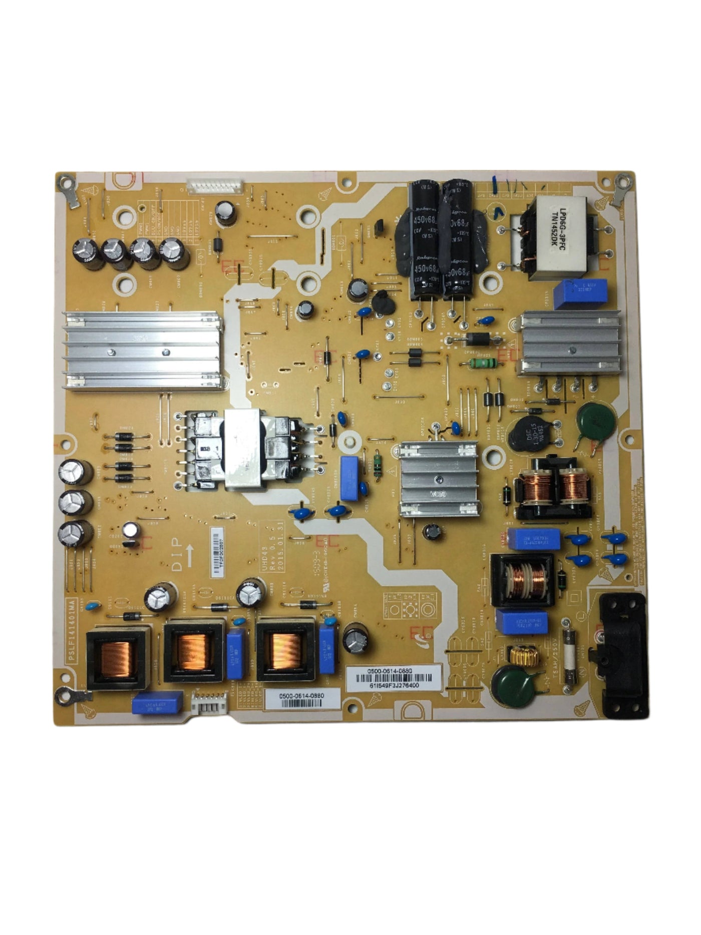 Sharp 9LE50006140880 Power Supply LED Board for LC-43UB30U