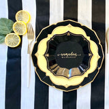 Black and Yellow Ramadan Party for 8