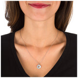 Love is Timeless Pewter Necklace