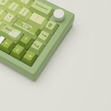 Matcha Boba Design Keycaps and Mechanical Keyboard