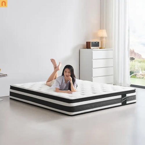 Hybrid Mattress Full 12" Memory Foam Pocket Springs