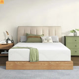 Mattress Memory Foam White Twin 12in Cooling Gel Washable Cover