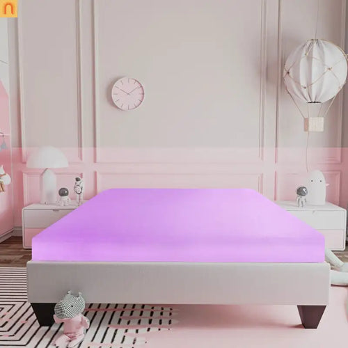 Mattress Memory Foam Pink Full 6in Cooling Gel Aloe Cover