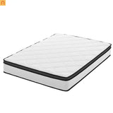 Mattress Hybrid Bamboo Cover Pocket Spring Queen 12in
