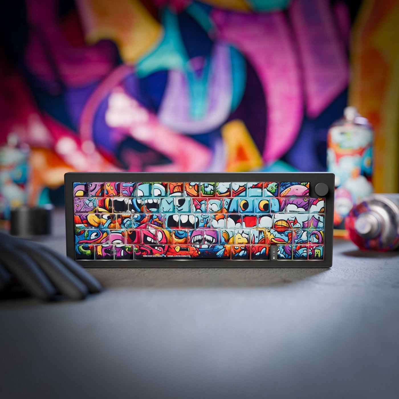 Nachocustomz Friends 65% Wireless RGB Mechanical Keyboard