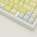 Quacky Duck Design Keycaps and Mechanical Keyboard