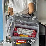 Highway Cafe x Trap Nation Transparent Sling Bag