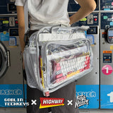 Highway Cafe x Trap Nation Transparent Sling Bag