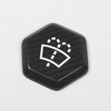 Real Carbon Fiber Glass Water Cover for Cybertruck