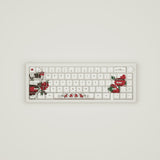 Skull & Roses Design Keycaps and Mechanical Keyboard