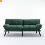 Sofa Bed Convertible Emerald Twin Adjustable Backrest 800 lb 70in