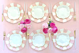 Pink Candy Dinner Plates