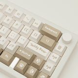 Teddy Bear Design Keycaps and Mechanical Keyboard