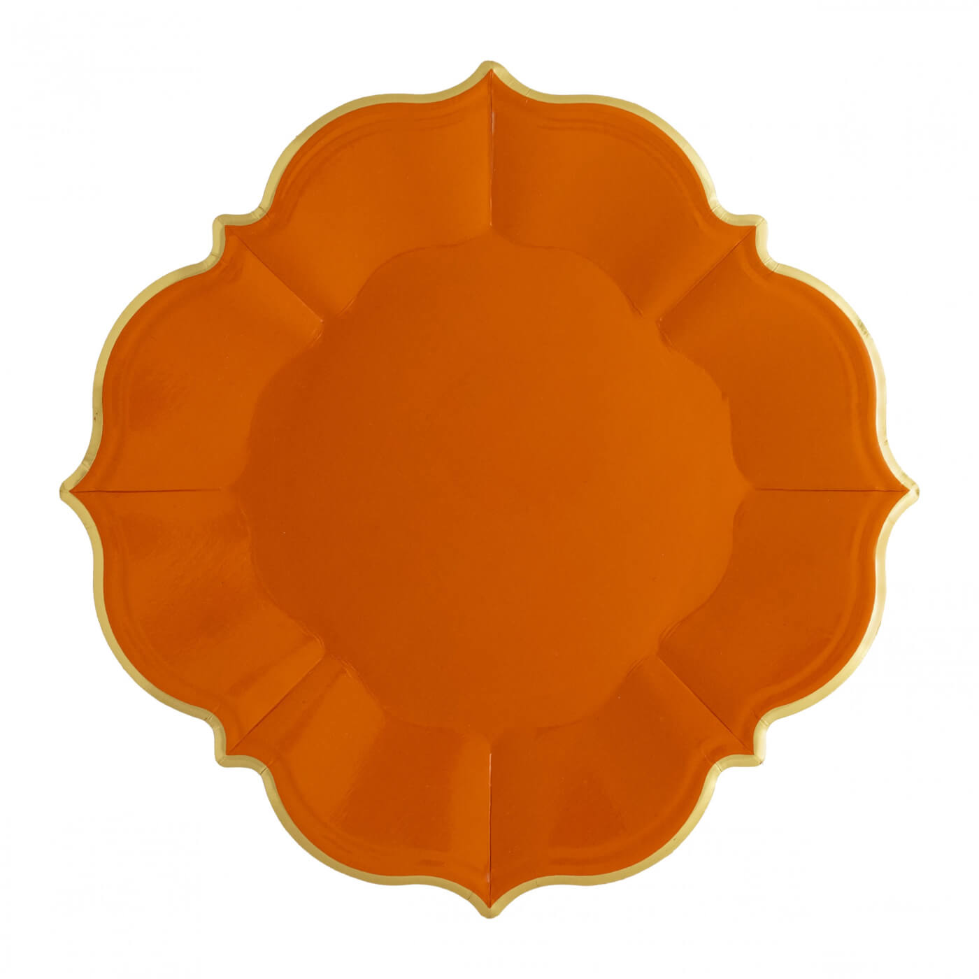 Terra Cotta Lunch Plates