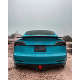 Rear Spoiler Carbon Fiber Compatible With Model 3 Ver3