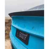 Rear Spoiler Carbon Fiber Compatible With Model 3 Ver3
