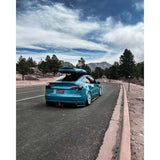 Rear Spoiler Carbon Fiber Compatible With Model 3 Ver3