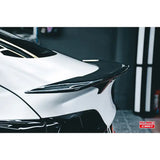 Rear Spoiler Carbon Fiber Compatible With Model 3 Ver3