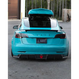 Rear Spoiler Carbon Fiber Compatible With Model 3 Ver3