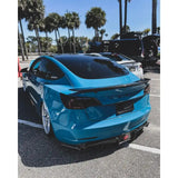 Rear Spoiler Carbon Fiber Compatible With Model 3 Ver3