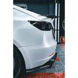 Rear Spoiler Carbon Fiber Compatible With Model 3 Ver3