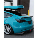 Rear Spoiler Carbon Fiber Compatible With Model 3 Ver3