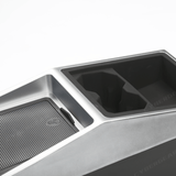 Center Floor Organizer and Trash Bin for Cybertruck