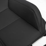 Seat Covers Leather Protector Full Coverage Black White for Cybertruck