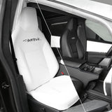 Seat Covers Leather Protector Full Coverage Black White for Cybertruck