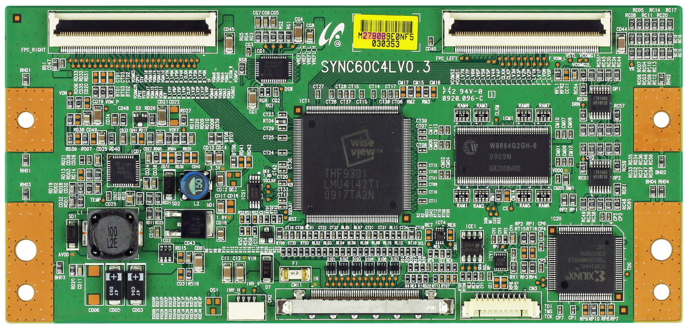 Samsung LJ94-02780B (SYNC60C4LV0.3) T-Con Board