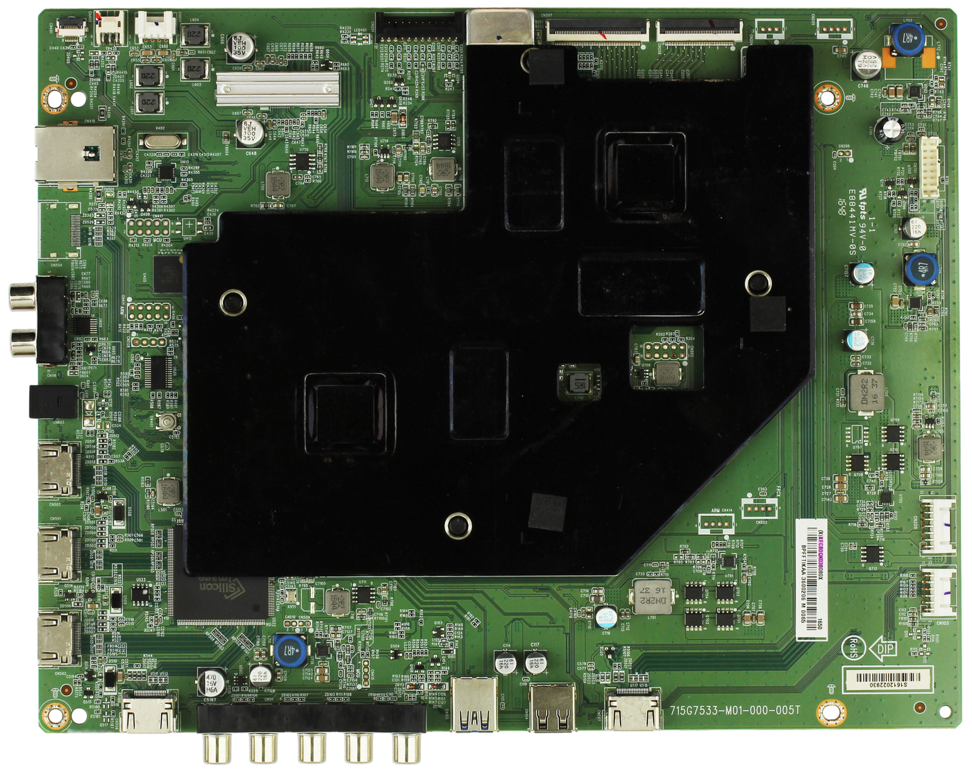756TXFCB0QK0380 Vizio Main Board, 756TXFCB0QK038, 715G7533-M0G-000-005K,