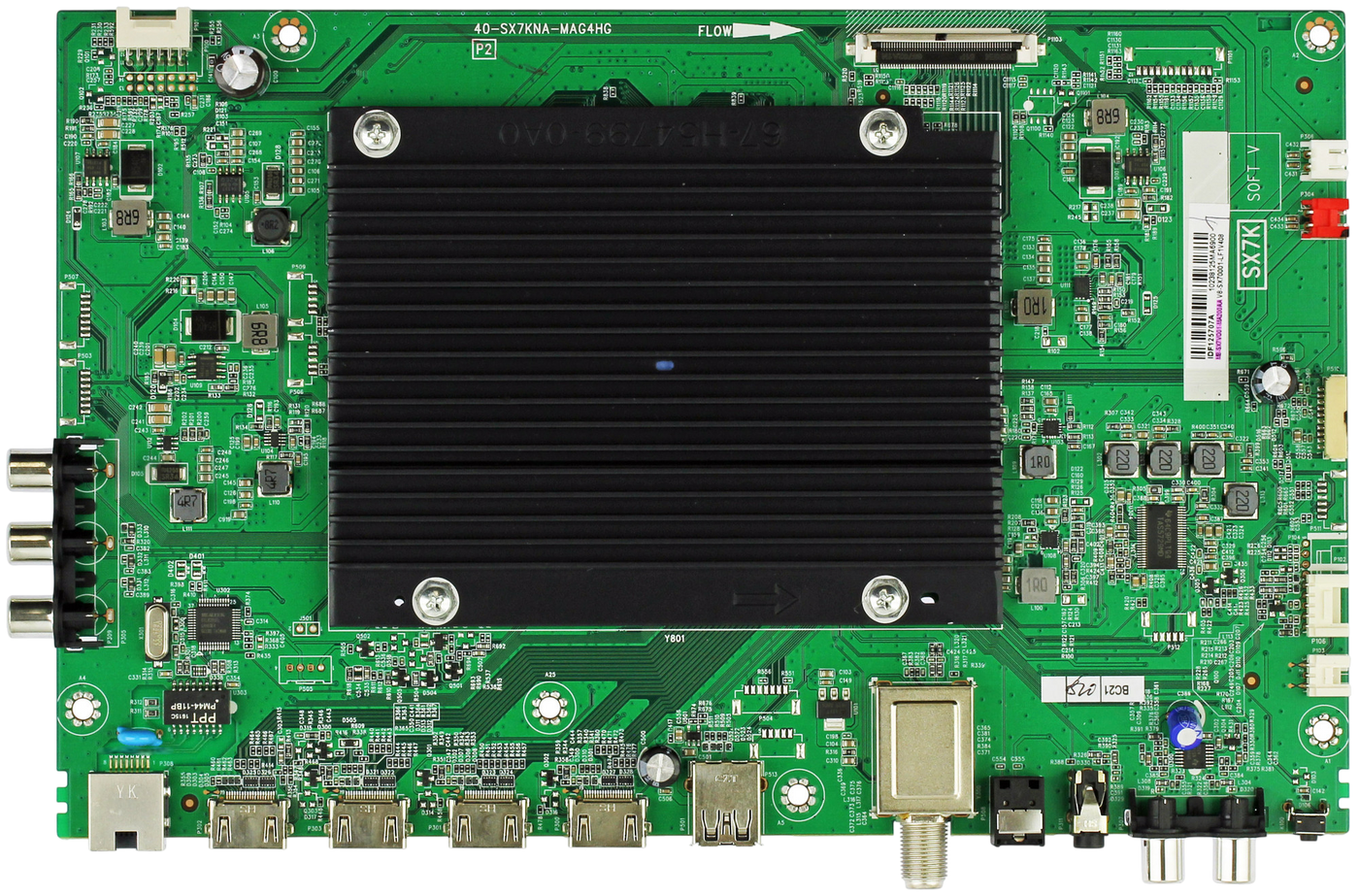 M8-SX7VQ01-MA200AA Hitachi Main Board, 40-SX7KNA-MAG4HG, M8-SX7VQ01-MA200AA,