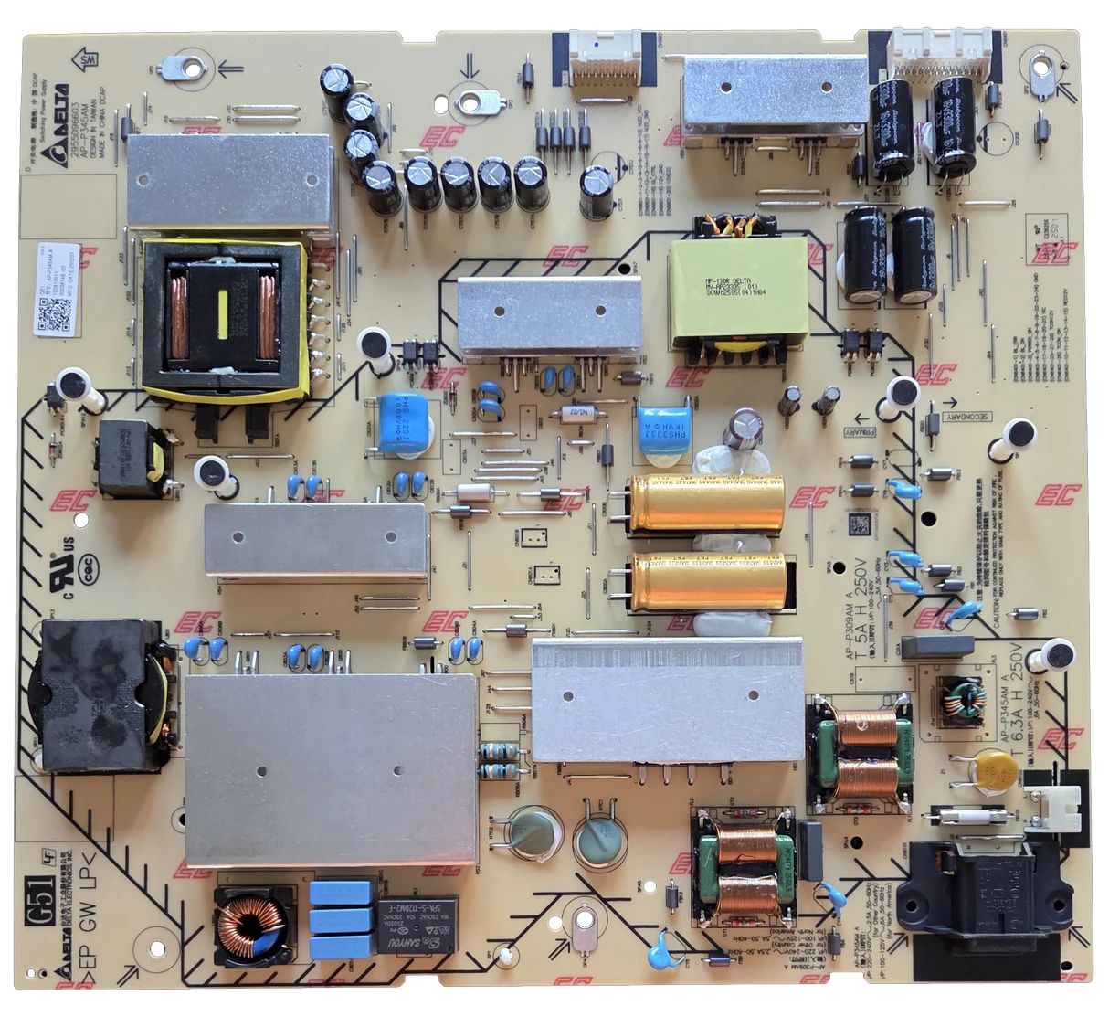 1-024-100-11 Sony Power Supply, 102410011, AP-P345AM, 2955096603, K-65XR50,