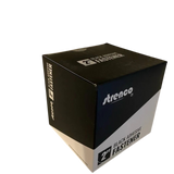Strenco 2" Black Adhesive Fastener (Damaged Box)
