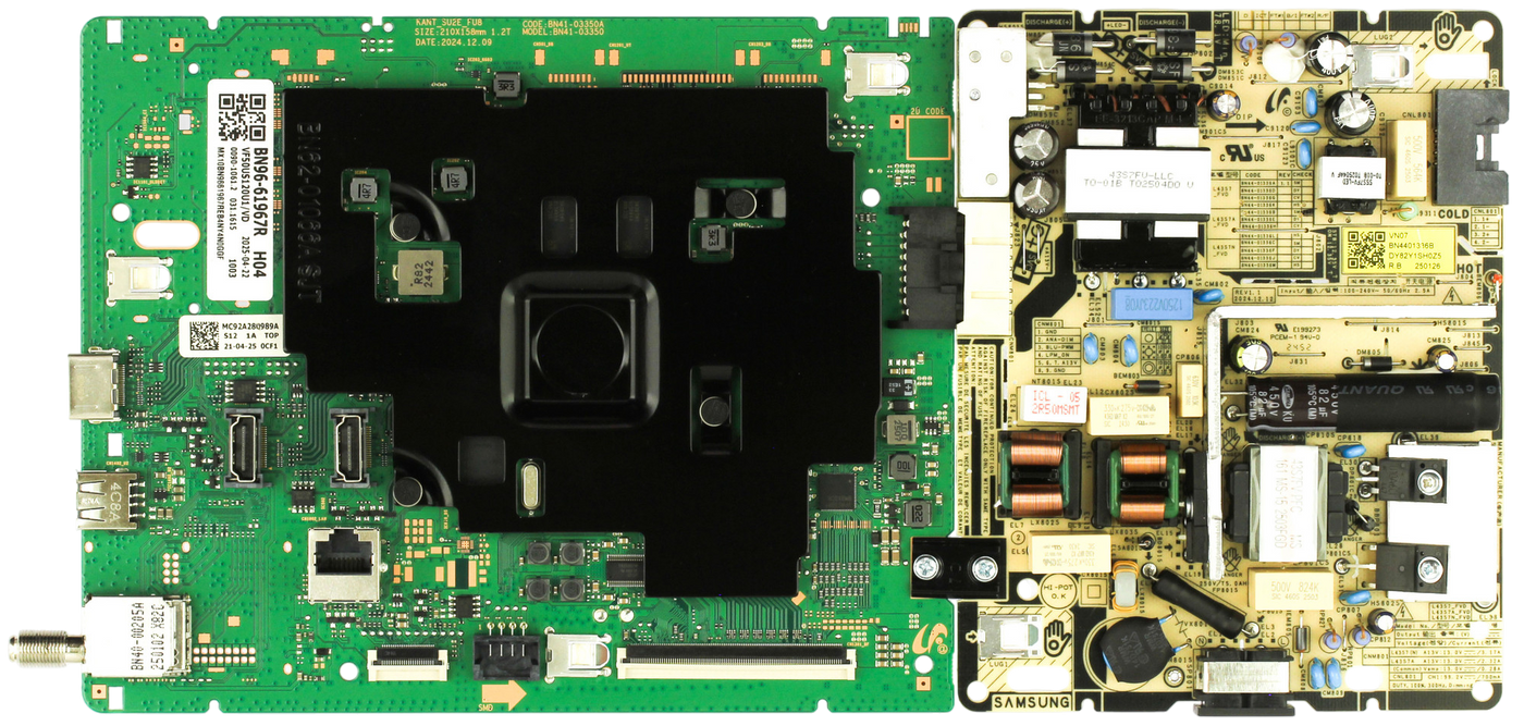 BN96-61967R Samsung Main Board Power Supply, KANT_SU2E_FU8, BN44-01336B,