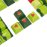 Watermelon Keycaps Set - Cute Fruits Keycap Set