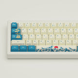 Japanese Wave Keycaps and Mechanical Keyboard